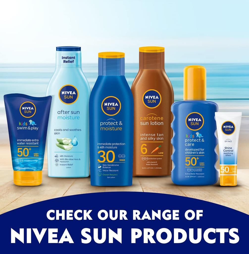 Nivea Sun Moisturising After Sun Lotion Aloe Vera 200 Ml