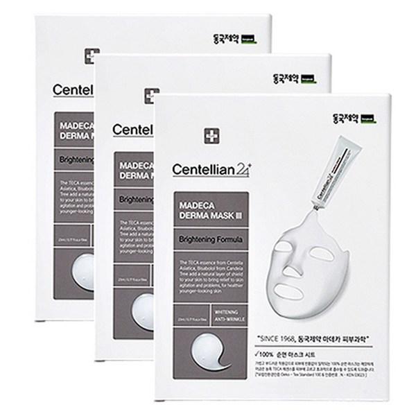 

Centellian24 Derma Mask 3 Осветляющая формула, 10 шт., 3 шт.