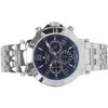 Salvatore Marra Solar Chronograph Limited Italian Brand Men's Radio-Controlled Watch, Edition, Blue,