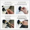 Universal 3/4 Inch GHT Brass Air Connection Water Structure Parts Fitting for Camping Water Pipe Drainage & Anti Freeze