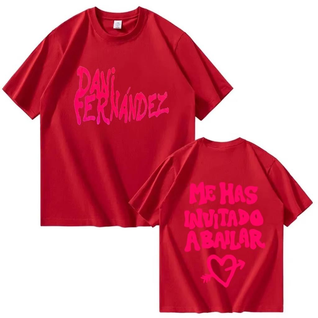 Rapper Dani Fernandez Merch 2026 Harajuku T Shirts Unisexs Women ONeck Tee Shirts 90s Casual Short Sleeve Tshirt Streetwear