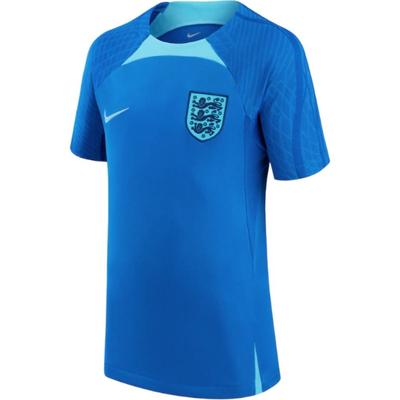 Strike England World Cup Logo Patch Short Sleeve Retro Football Jersey Men Jersey Blue DH6443-480