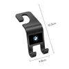 BBKH5 2PCS Car Seat Hook Headrest Hanger Universal Car Back Seat Hook BMW Performance E46 E60 E90 E39 E87 E36 E92 E70 E91 X3 X5 X1