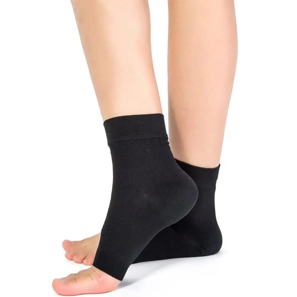 1Pair Ankle Brace Compression Support Sleeve,Medical Ankle Compression Socks for Plantar Fasciitis,Ankle Swelling,Arch Support