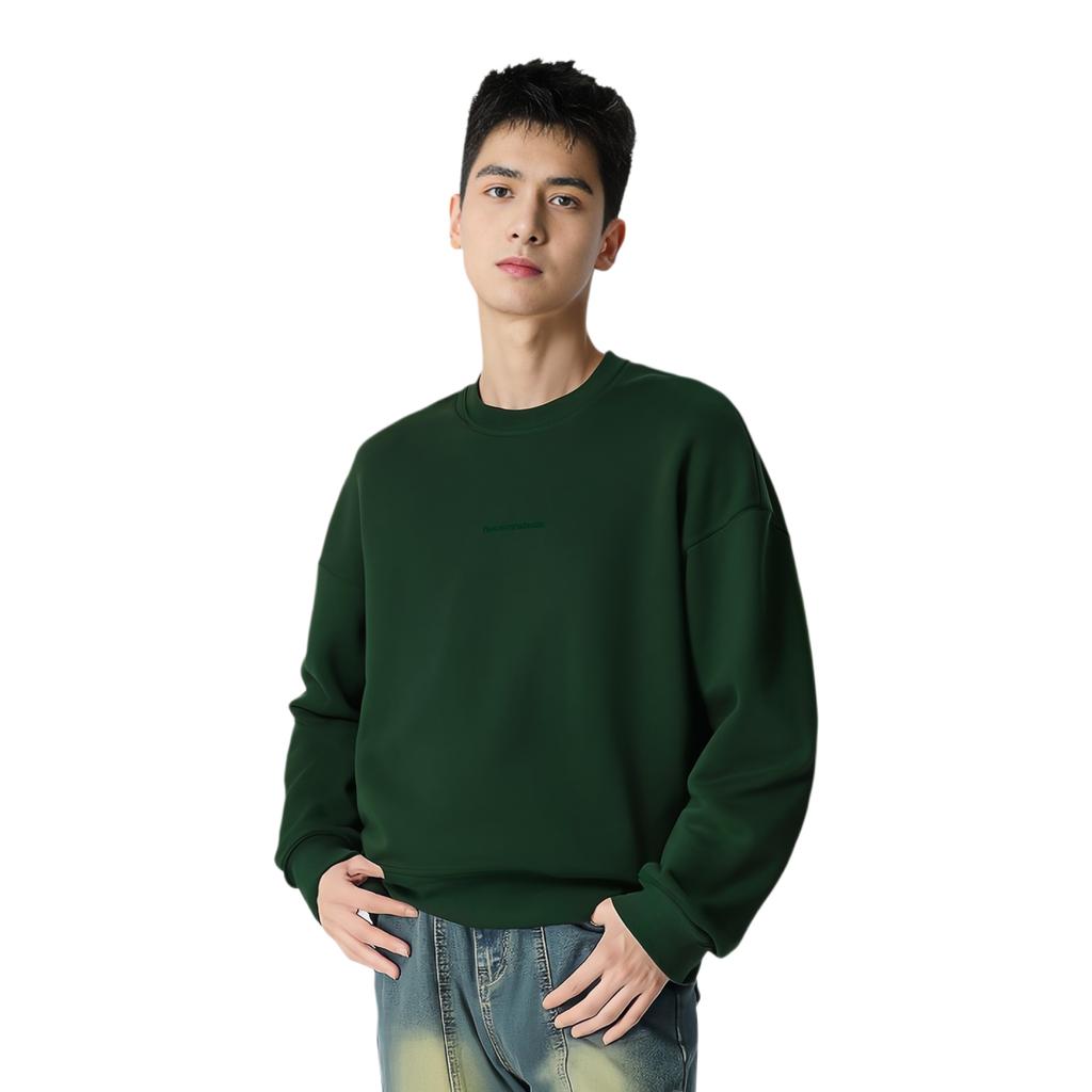 EMPORIO ARMANI FW24 Sweatshirt Men's Green 6D1M95-1JTAZ-0565