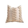 Luxury Minimalist Knitted Tassel Cushion Cover for Home & Hotel