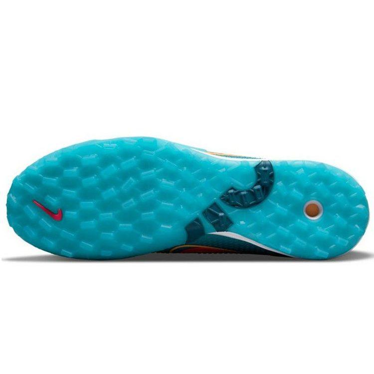 Nike Mercurial Air Zoom Vapor 14 Pro TF 'Chlorine Blue Laser Orange' DJ2851-484
