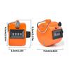4 Digit Number Count Clickers Counters Handheld Tally Counter Portable Counter Mechanical Counters Clickers