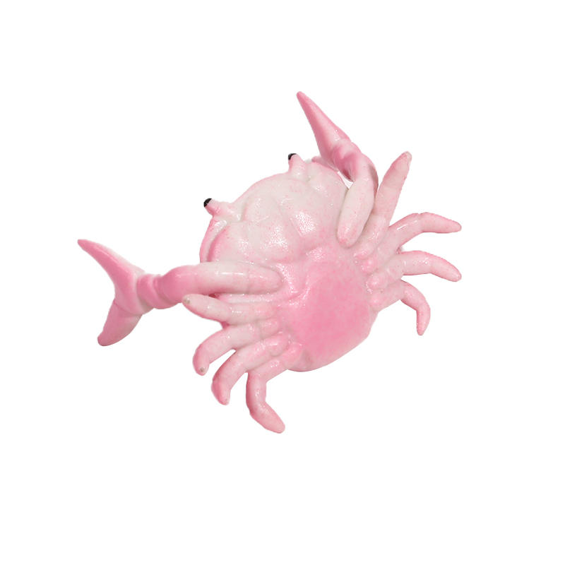 Creative Cute Crab Pen Holder Weightlifting Crabs Pen Holder Stand Bracket Storage Pen Rack Desktop Ornament School Office Home Store Accessories