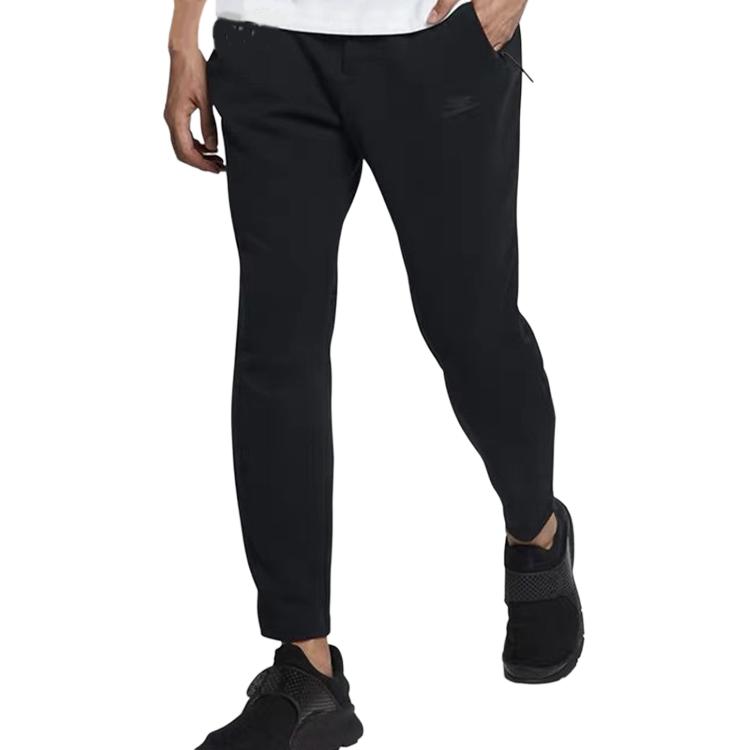 Nike Sports Casual Cropped Pants Men bottoms Black 861680-010