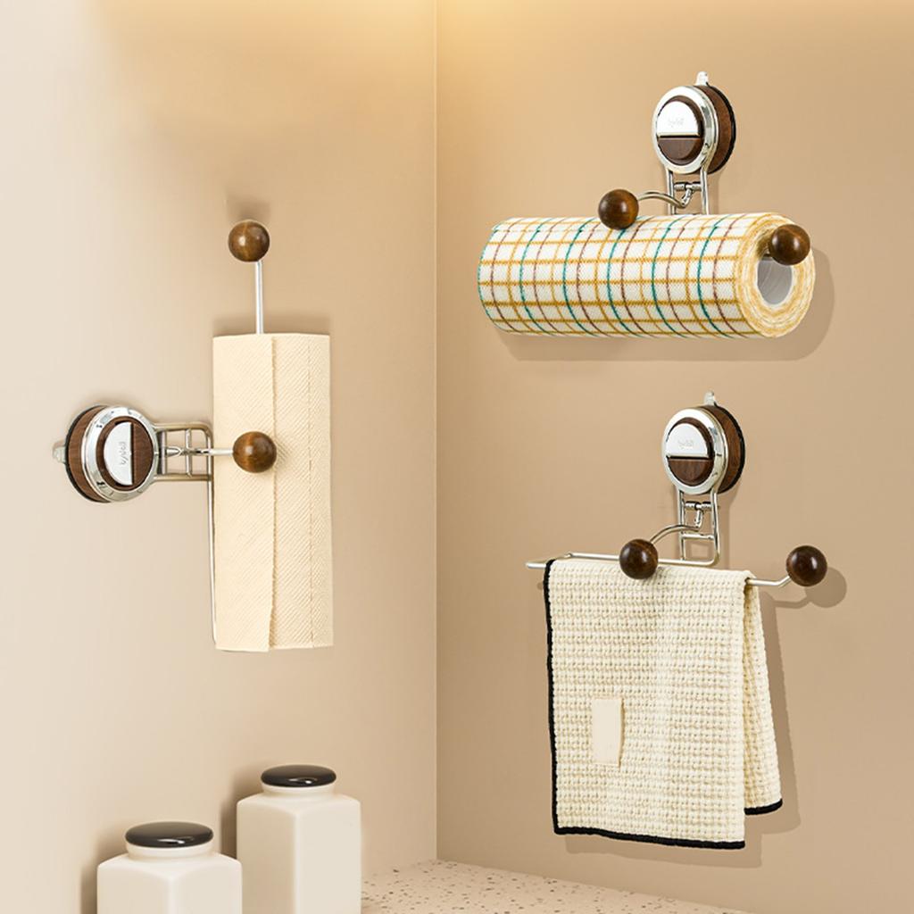 Paper Towel Box Holder, Disposable Dishwasher Cloth Without Punching, Hanging Kitchen Paper Towel Holder, Storage Rack, Roll Paper Holder