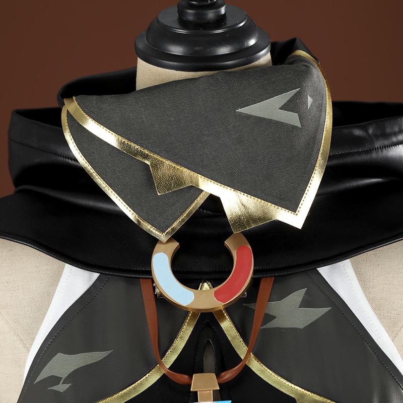 Game Genshin Impact Jahoda Cosplay Costume Windthreading Shadow Jahoda Halloween Women Jumpsuit Party Role Play Outfit