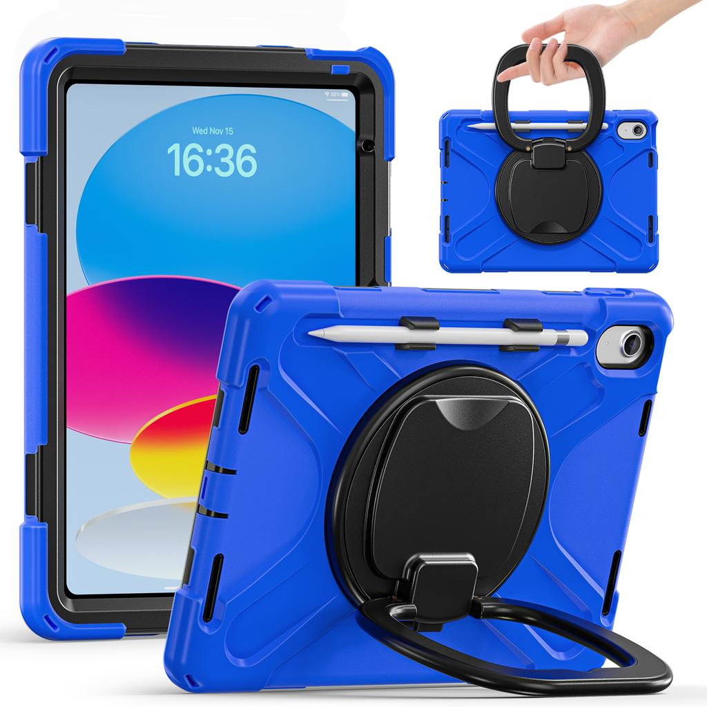 Stand Case Universal For iPad A16 2025 11th 10.9 2022 10th Gen. A3354 A3355 A3356 A2757 A2777 A2696 With Pen Slot Rotating Cover