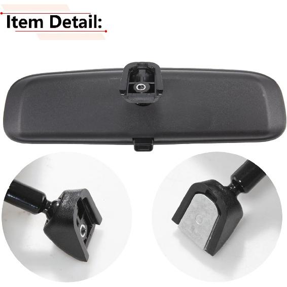 RLB-HILON Rear View Mirror Compatible With Hyundai Elantra Sonata Tucson Veloster Santa Fe, For Kia Forte Optima Forte5 Sorento Soul Rio K5 Sedona