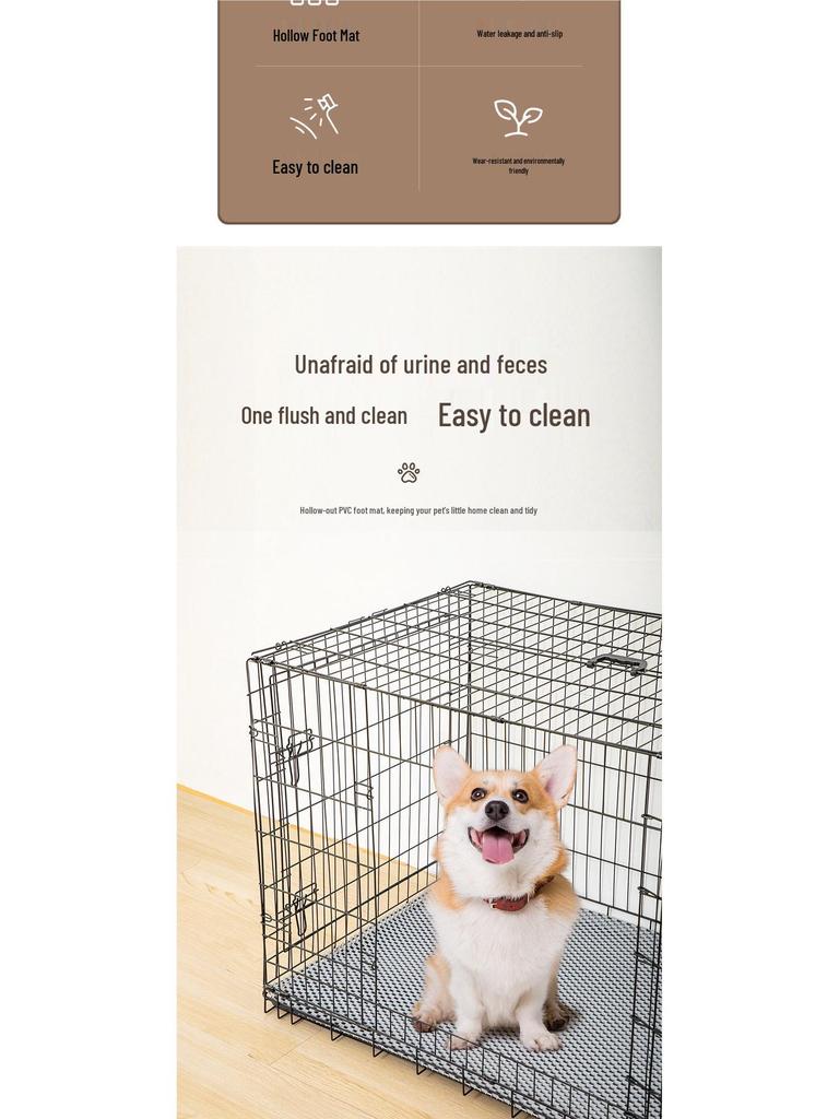 Waterproof Non-slip Pet Mat: Scratch & Dirt-Resistant, Easy-to-Clean Washable Mat for Cats & Dogs