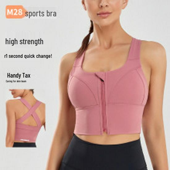 Damen Floral Yoga Sport-BH - Verstellbare dünne Träger für Pilates, Laufen und Fitness