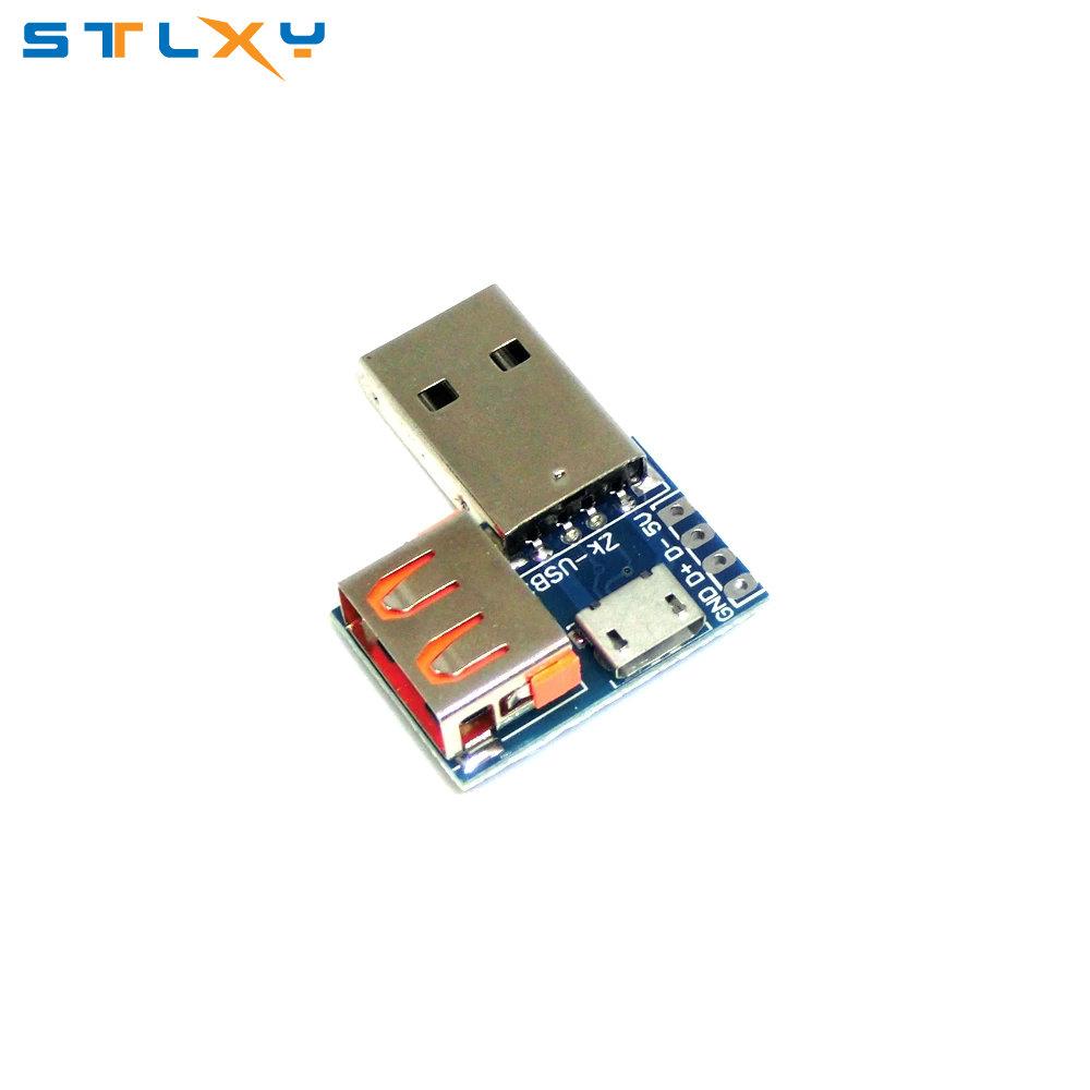 USB Head Switchboard Male USB Connector to Type-c Micro USB Female USB 2.54-4P transfer test board USB adapter plate XY-USB4