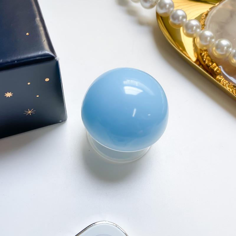 Red Nose Crystal Ball Solid Color Mobile Phone Airbag Bracket Desktop Lazy Air Cushion Support Frame Niche Creative Retractable