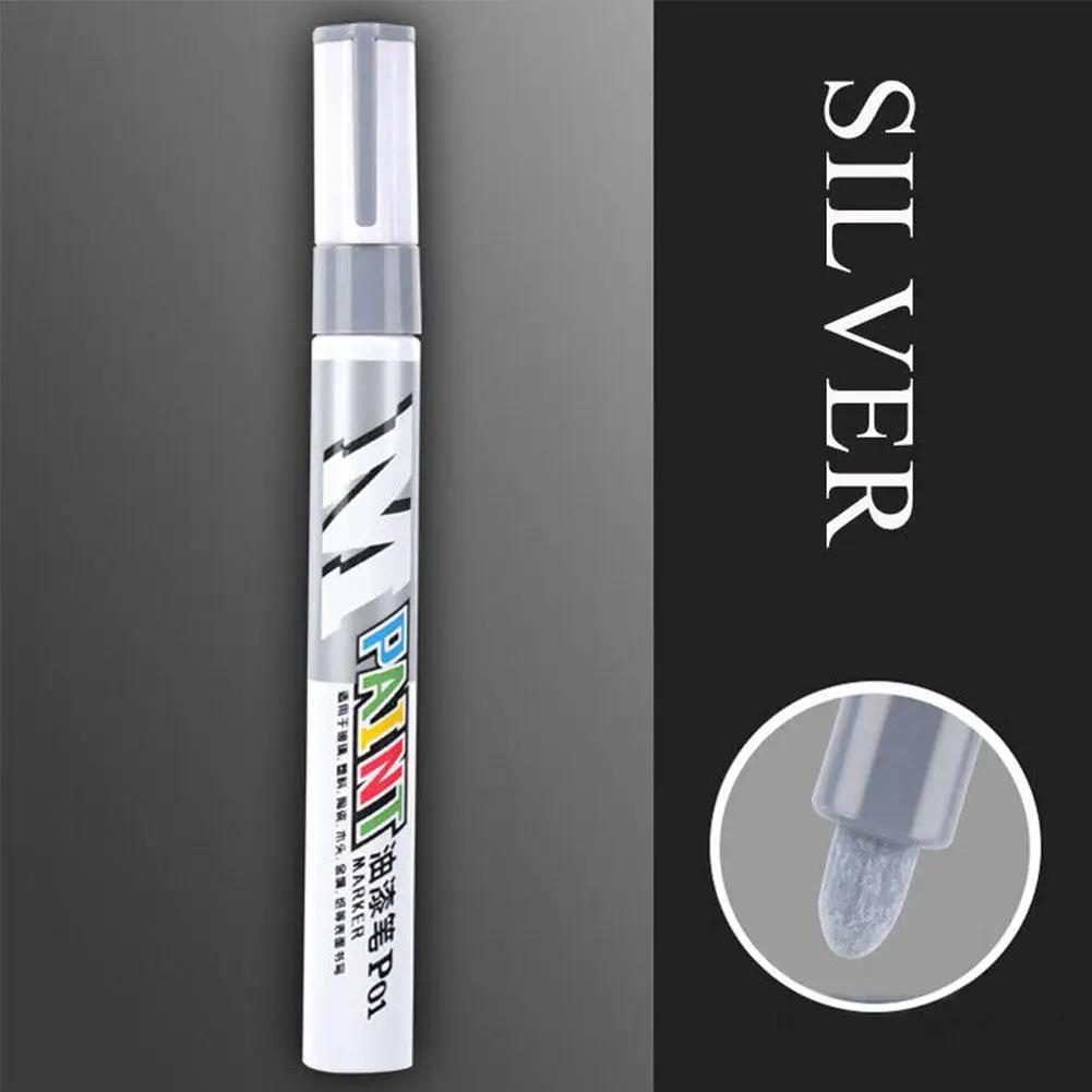 8 Colors Professional Car Paint Non-toxic Permanent Scratch Pen Remover Waterproof Pen Car Clear Resistant Repair Painting K8L8