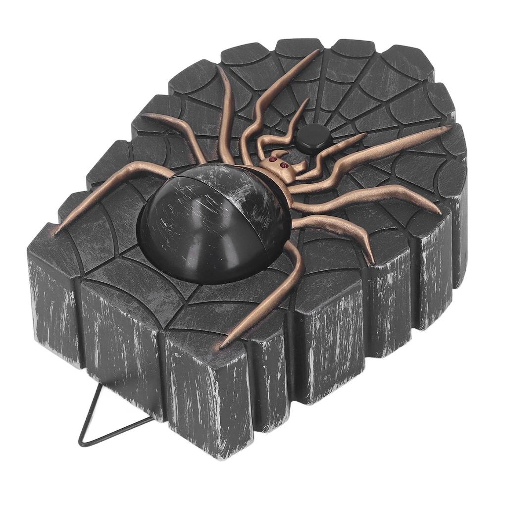 Spider Doorbell Decoration Multifunctional Movable One Eyed Spider Doorbell with Light Horror