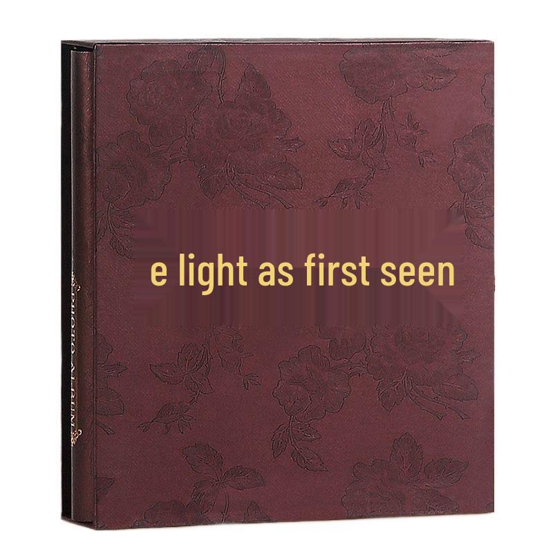 Familienfotoalbum - Große Kapazität mit Blättern in gemischten Größen für Fünf-Zoll-Fotos, Gedenkalbum-Sammlung