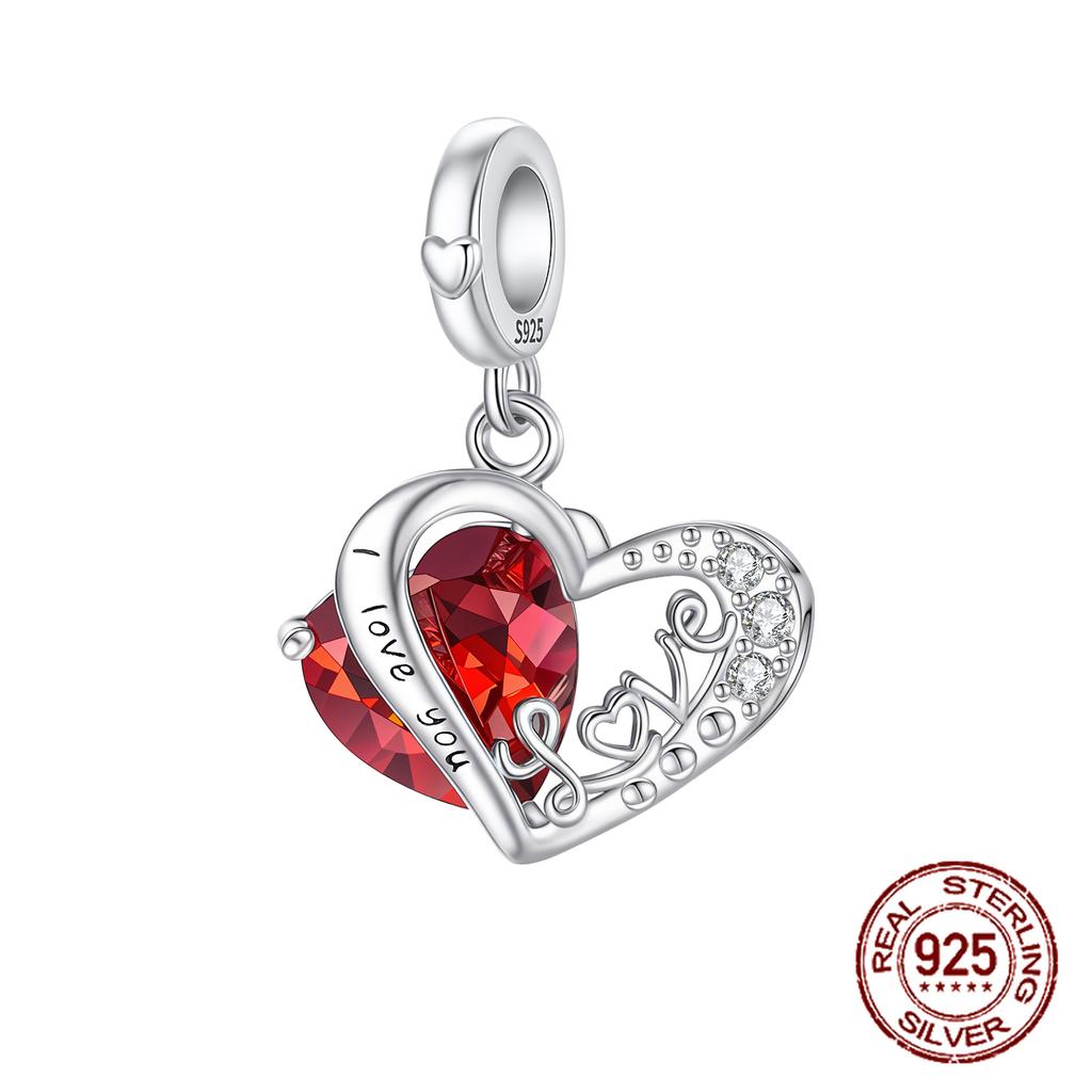 Double Sided Heart Sisters Charm Copper Tree Of Life Family Dangle Pendant Fit Bracelet Necklace Diy Jewelry