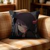 Cute MMenhera CChan Girl Pillow Case Pattern Printed Pillowcase For Living Room Sofa Cushion Cover