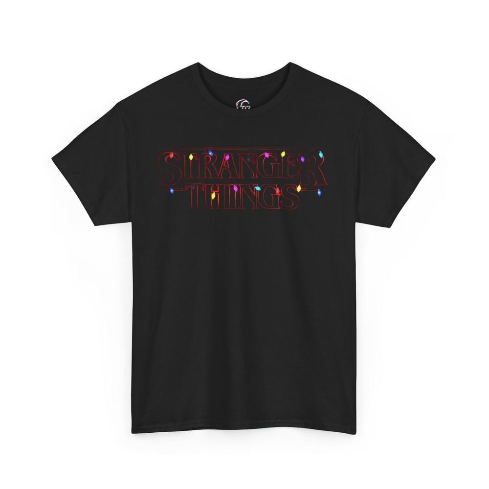 

Stranger Things Christmas Lights T-Shirt Stranger Things Shirt TV Show Fan Tee Unisex T-Shirt XXXL