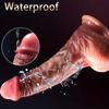 Realistic Dildos for Women Skin Sliding Foreskin Testicles Dildo Anal Vaginal Stimulation Strapon Big Penis Sex Toys for Woman