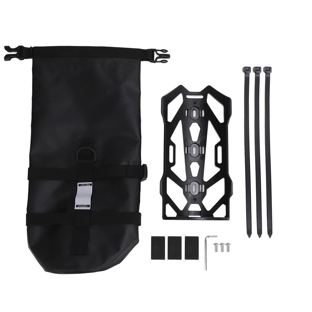 Bicycle Front Fork Bag Multipurpose Waterproof Reflective Stripe Lightweight Bike Front Insert Bag