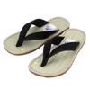 Waschbare Zori Sandalen Gummi Unisex Setta Geta Zehentrenner Tatami Sandalen Hausschuhe Hergestellt in Japan [Yamato-ko] Wasserwaschbar! Rutschfeste Sohle (Schwarz 28cm)