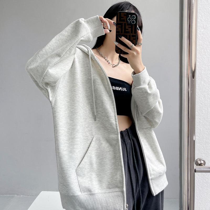 Jacke Damen Frühling und Herbst Kleiner Mann Neu Koreanisch Fauler Wind Kleidung Frühherbst Oberteil