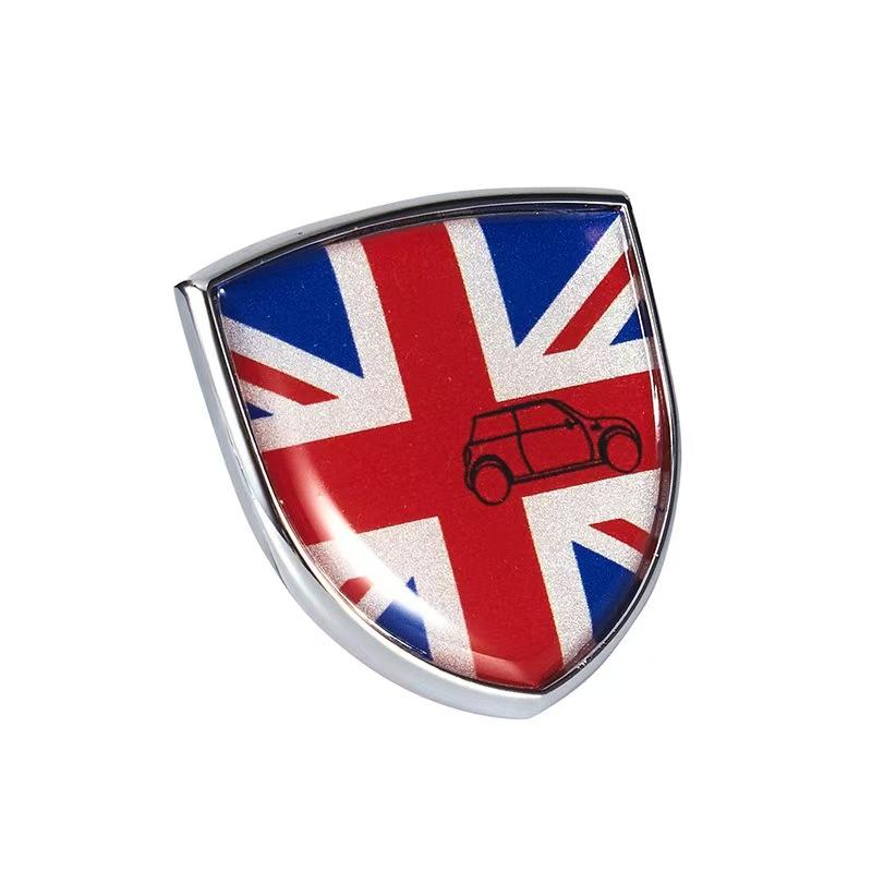Car Decal Sticker Accessories Alloy Badge Paste Shield Styling Cover Universal F54 F55 F56 F60 R55 R56 R60