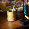 JOYYE Embroidered Ceramic Gift Mug