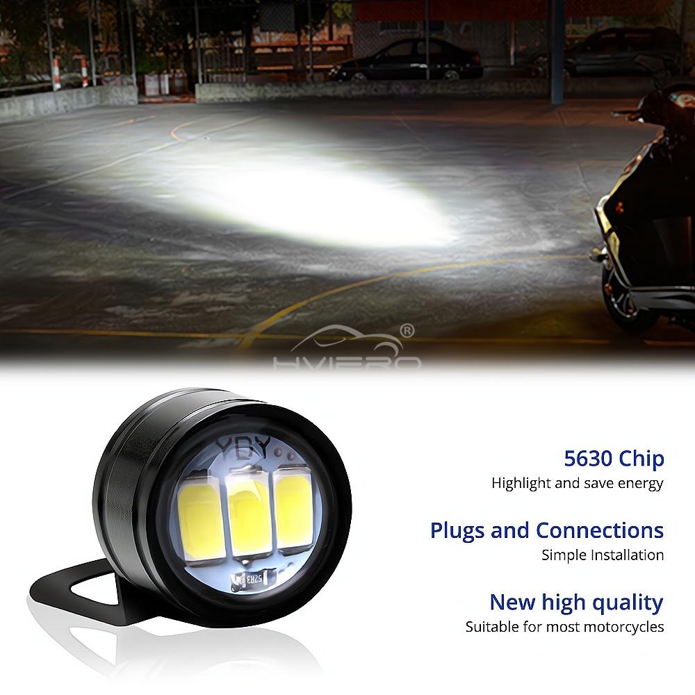 Car Eagle Eye Mirror Lights DRL Backup Bulbs Auto Motor Led Turn Signal Reverse Parking Brake Trunk Lamping Daylight Waterproof Dome Lights 6