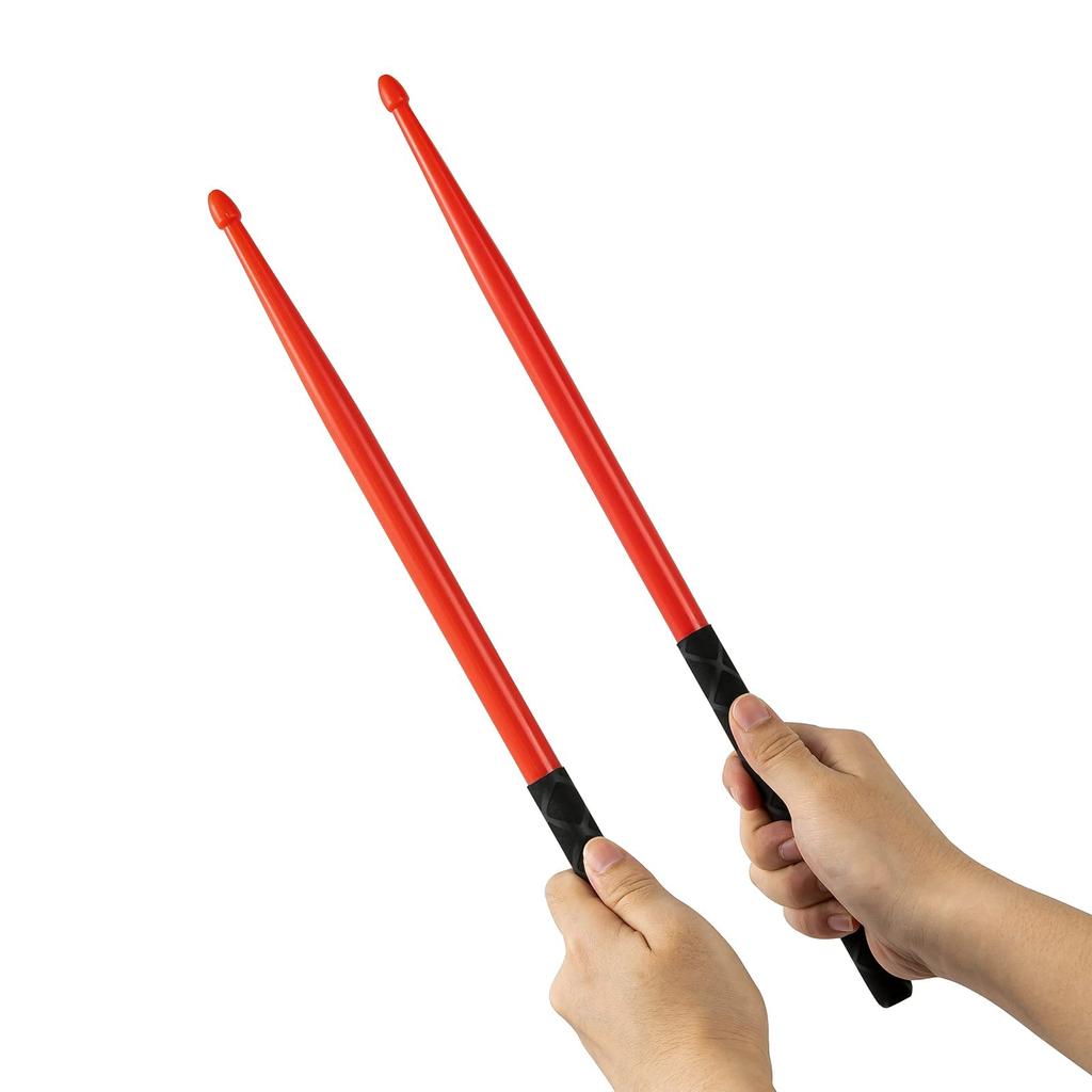 Musfunny 5A Colorful Nylon Lightweight and Durable Percussion Sticks for and Adults Non-Slip Drumsticks Drumsticks, - Beginners, Kids,