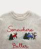 Sseomweeobeoteo Some Village Wool Sweater - Oatmeal