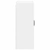 Lucca Wall Mounted Glass Cabinet High Gloss White 60 X 31 X 80 Cm