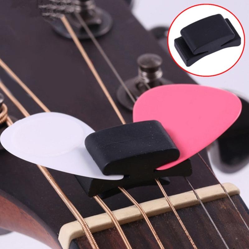 5lots Guitar Pick Storage Bag Portable Pick Holder Ukulele Pick Holder for Secure Pick Management
