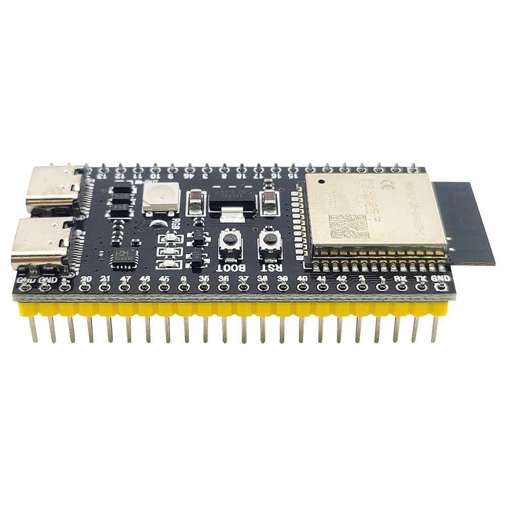 ESP11-S1 N16R8 Development Board with 1.11 Inch TFT Display Speaker Expansion Adapter Kit for DIY AI Type-C Wifi Module ESP11S1