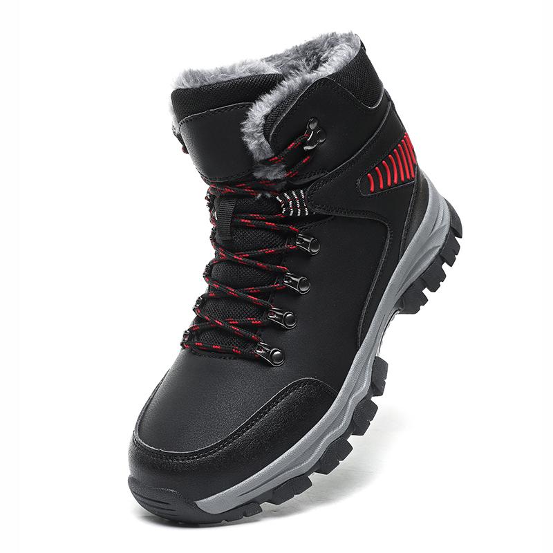 

Мужские ботинки зимние ботинки мужские ботинки на платформе нескользящие бархатные мужские зимние ботинки меховые теплые ботильоны пара сапог водонепроницаемые ботинки 39 чёрный