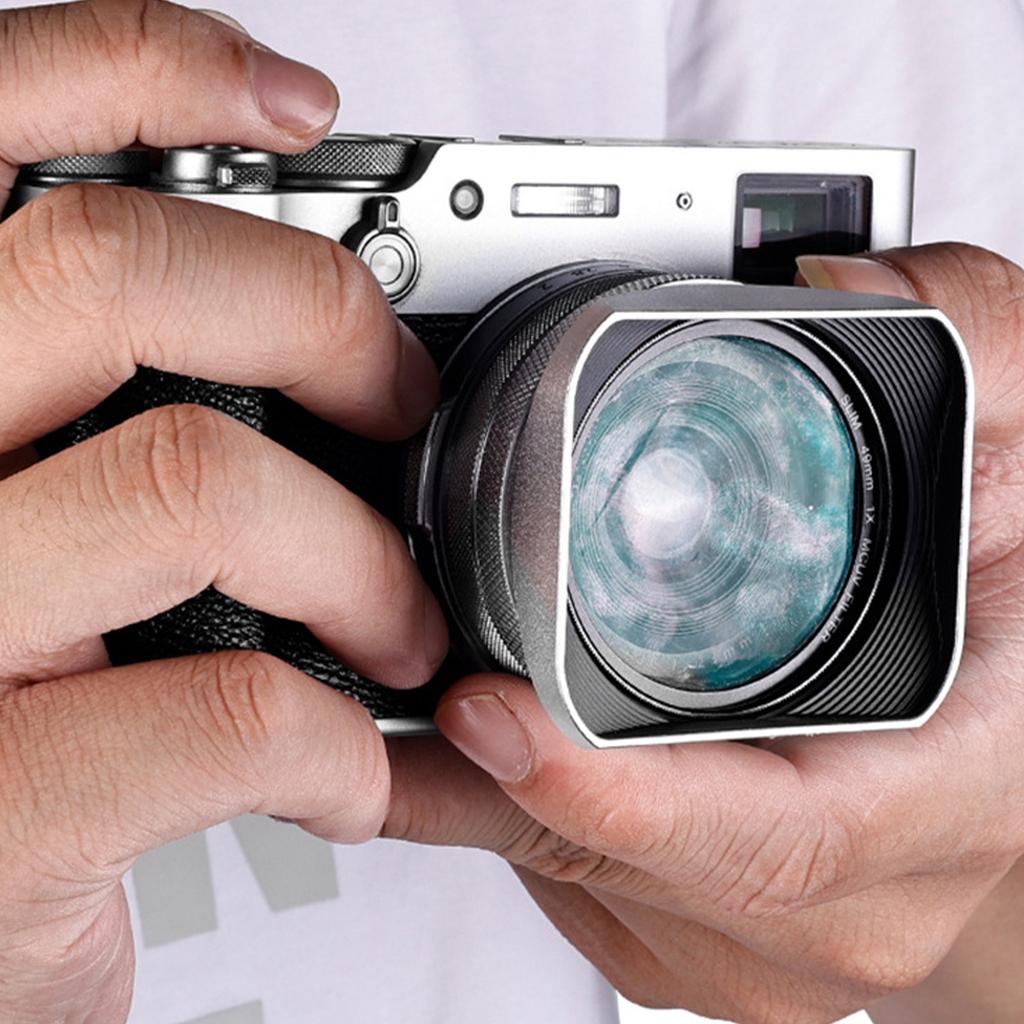 Professionelles Fotografie-Zubehör Gegenlichtblenden für X100V X100T/F X100VI Minimiert und Verbessert die Klarheit