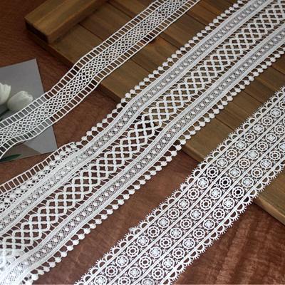 Milk Silk Lace Trim for DIY Sewing and Decorative Accessories