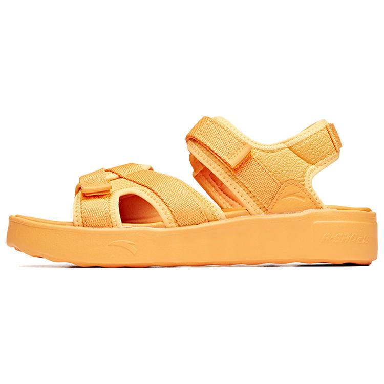 

ANTA Beach Sandals Men s Yellow Orange 11926906-4 42.5