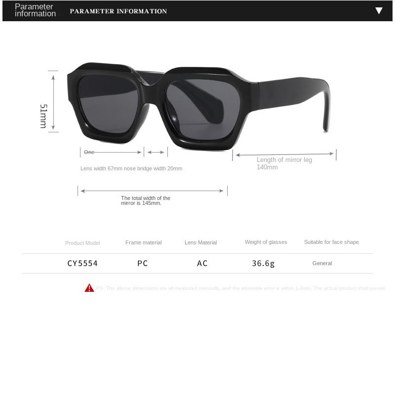 Small Square Sunglasses New Women Men Travel Luxury Shades Female Ins Popular Brand Glasses Retro Punk Trending