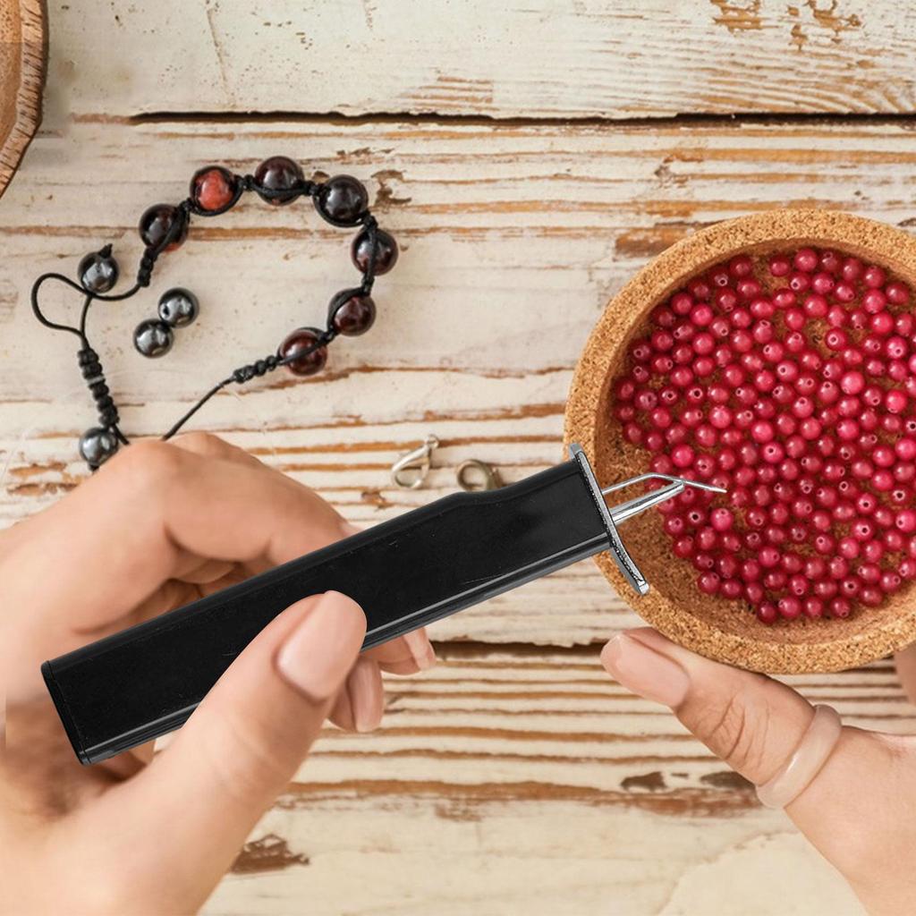 Bead Knotting Tool Portable Handmade Craft Maker Accessories Jewelry Making Stringing Beading Tools For Men Women Boys Girls