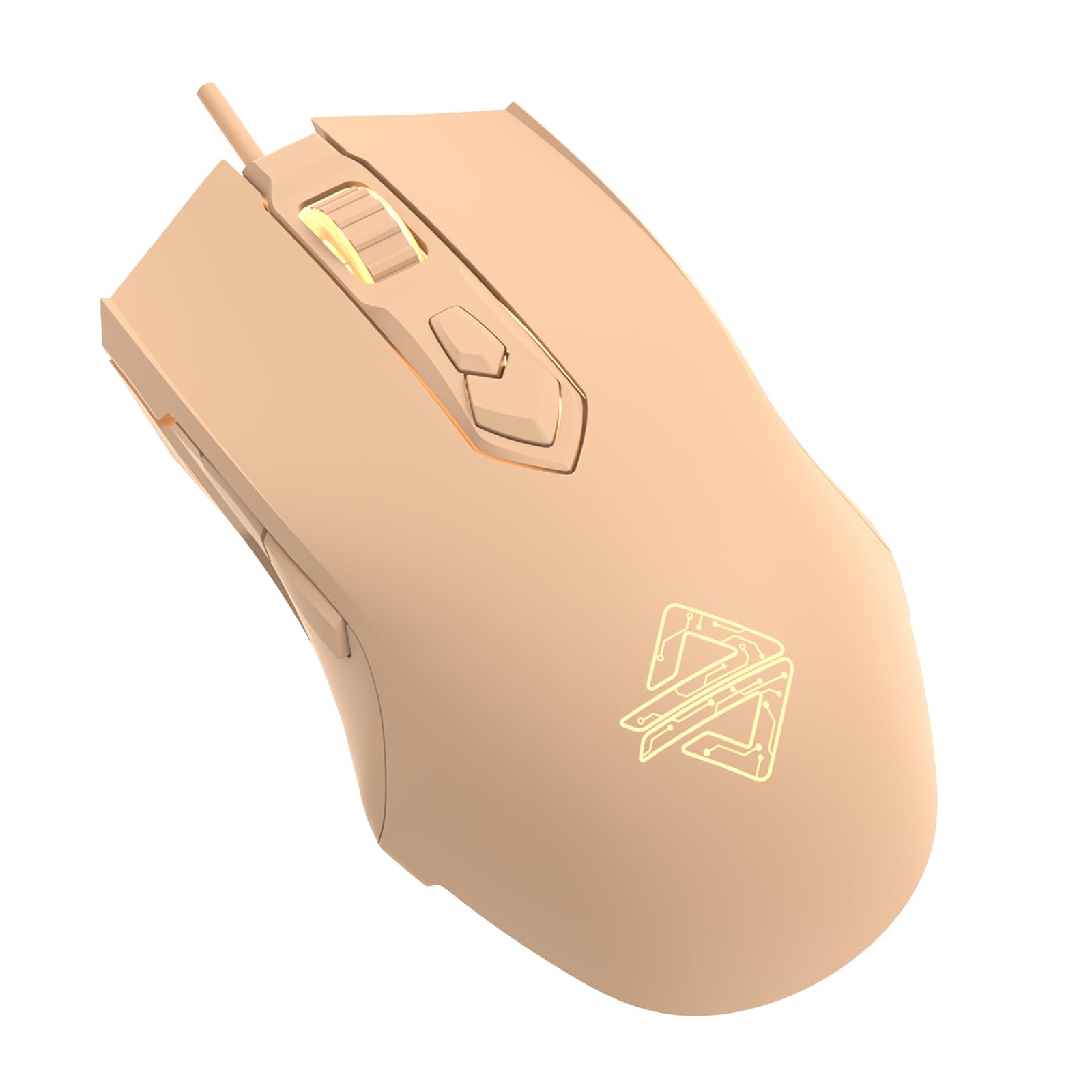 

AJ52 Optical Gaming USB Million Color RGB 3 Gorgeous Lighting 7 DPI 7 Adjustable Comfortable and Mouse, Wired, 16.8 Light, Effects, Settings, Buttons,