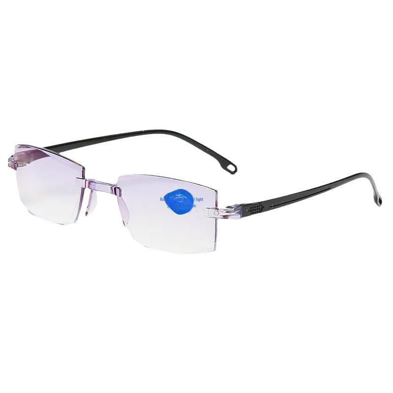 HD Anti-Blue Light Auto-Adjusting Zoom Reading Glasses - Black Tech Design