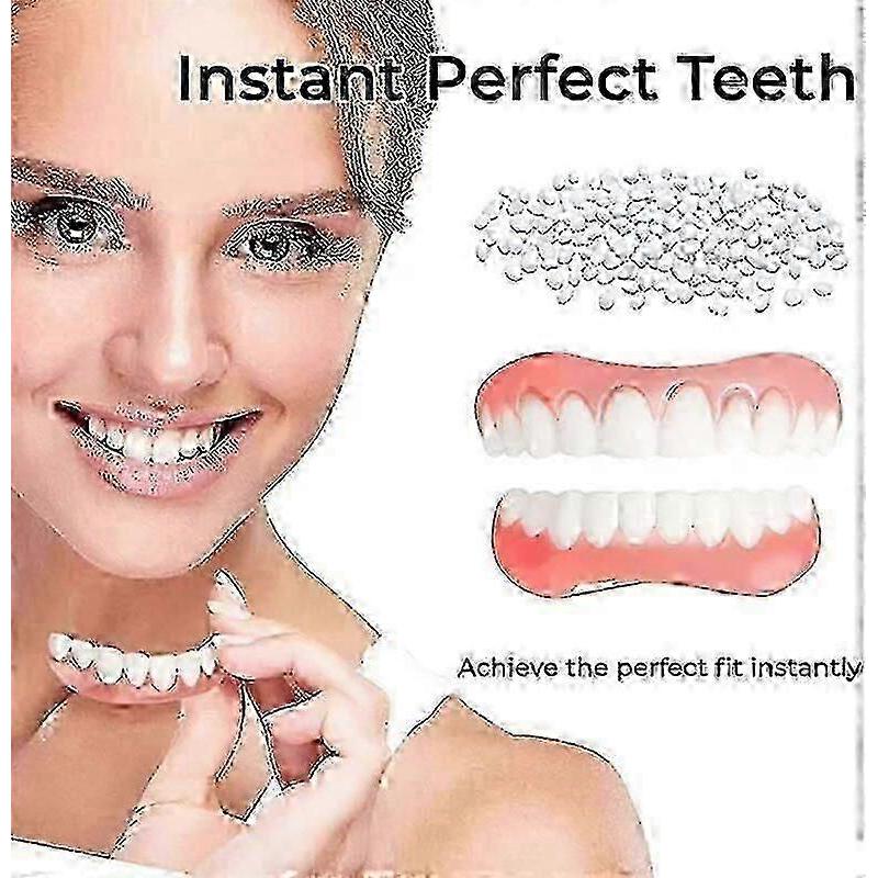 1/2/3x Advanced Customized Full Denture Set, Silicone Reline Denture Set