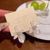 S925 Silver Needle Small Fresh Versatile Flower Stud Earrings Women's Light Luxury Niche Premium Pearl Earrings